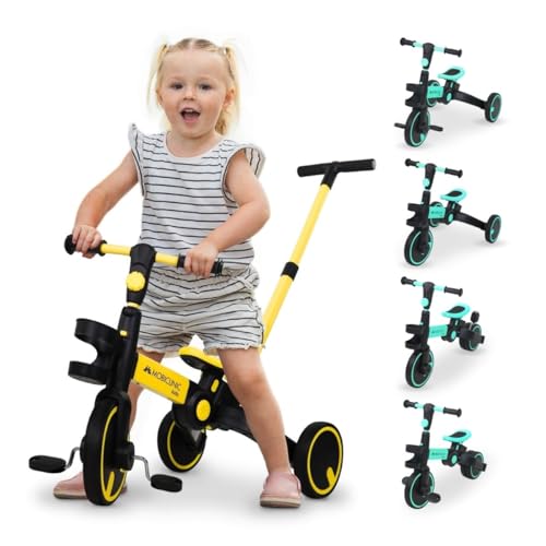 Mobiclinic® Kids, 5-in-1-dreirad, Chase, Evolutionär, Von 1, 5 bis Jahren, Verstellbarer Lenker und Sitz, 3, Kg Ultraleicht, Einfache Montage, Pannensichere räder, Zu 25 von Mobiclinic