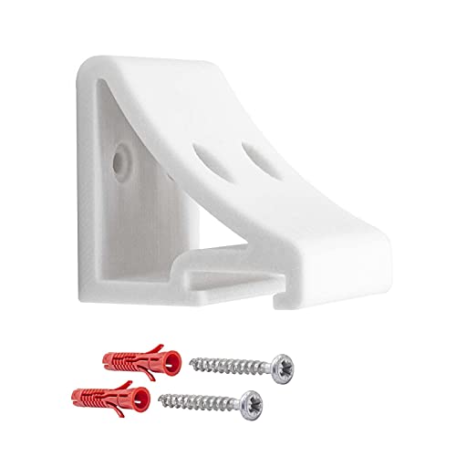Wand Halterung Spielzeug Pistole Halter Wall Mount Weiß passend für NERF Blaster von Mobilefox
