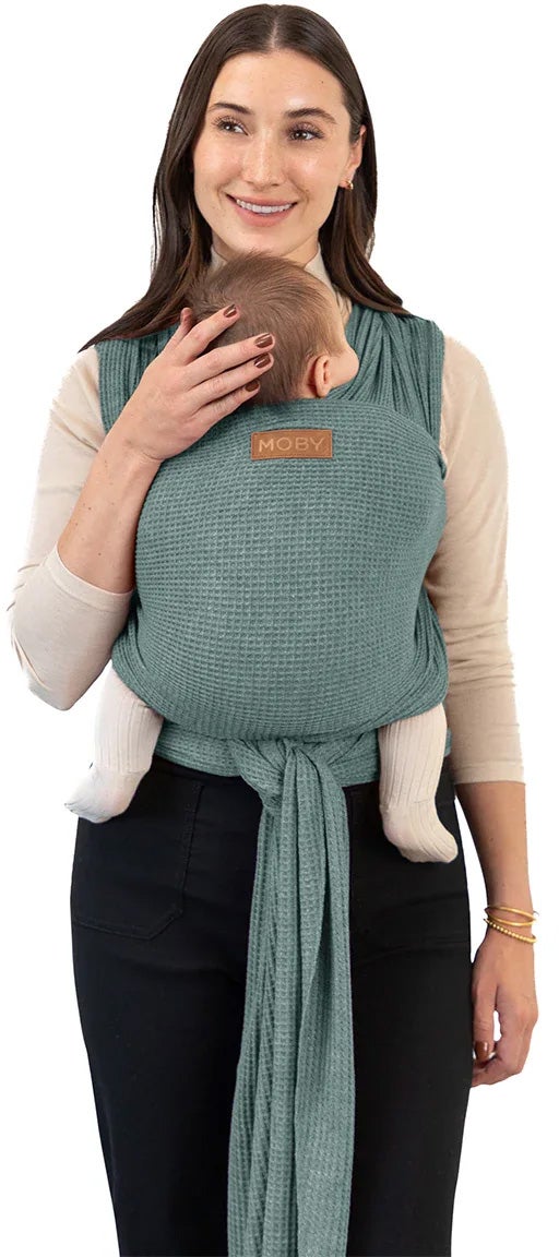 Moby Waffle Knit Tragetuch, Saguaro Moby Waffle Knit Tragetuch, Saguaro von Moby