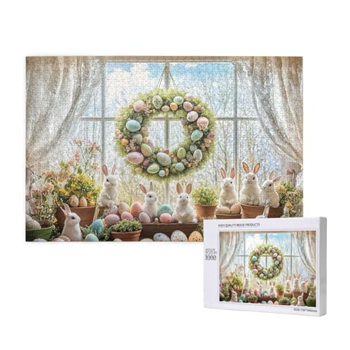 1000 Teile Tiere Puzzles, Klassische Puzzle 1000 Teile, Kreatives Holzpuzzle, Osterdekoration, Home Decor Geschenk 1000 Teile Tiere Puzzles, Klassische Puzzle 1000 Teile, Kreatives Holzpuzzle, Osterdekoration, Home Decor Geschenk von MocArt