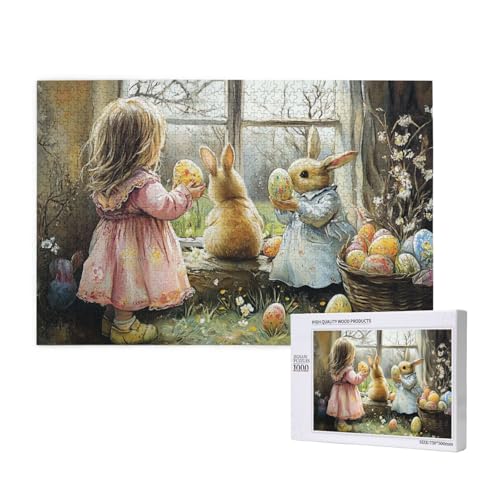 Klassische Puzzles 1000 Teile, Puzzle Mit Ostermotiven, Warme Szene, Sodass Es Für Familien Und Freunde Geeignet Ist, Um Gemeinsam Spaß Am Puzzlen Zu Haben Klassische Puzzles 1000 Teile, Puzzle Mit Ostermotiven, Warme Szene, Sodass Es Für Familien Und Freunde Geeignet Ist, Um Gemeinsam Spaß Am Puzzlen Zu Haben von MocArt