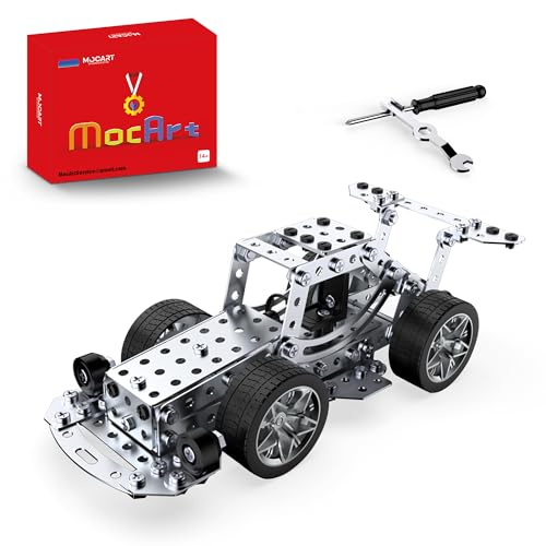 MocArt YK601 3D Metal Puzzle Modell, Sportwagen 801 Modell, 232 Teile, Super-Auto Modell Kit, Desktop -Ornamente, Geschenke für Erwachsene von MocArt