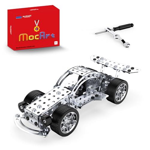MocArt YK603 3D Metal Puzzle Modell, Rennsport 803 Modell, 246 Teile, Super-Auto Modell Kit, Desktop -Ornamente, Geschenke für Erwachsene von MocArt