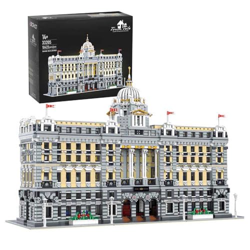 MocSpaß 33205 Architecture Bankgebäude für Architecture Bausatz, 10420+ Klemmbausteine Riesiges Architekturmodell MOC Architektur im Europäischen Stil Bankgebaude Architekturmodell MocSpaß 33205 Architecture Bankgebäude für Architecture Bausatz, 10420+ Klemmbausteine Riesiges Architekturmodell MOC Architektur im Europäischen Stil Bankgebaude Architekturmodell von MocSpaß