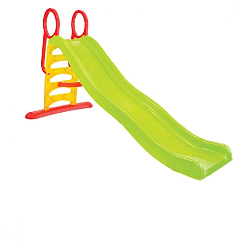Mochtoys Kinderrutsche und Wasserrutsche 11557 Rutschlänge 198 cm bis 50 kg, Farbe:grün von Mochtoys