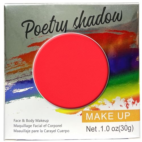 Rote Face Paint 30g Wasserlösliche Body Paint Professionelle Bühnenmake-up Kinder Erwachsene Wasserbasierte Gesichtsfarbe Halloween Theaterbedarf Rote Face Paint 30g Wasserlösliche Body Paint Professionelle Bühnenmake-up Kinder Erwachsene Wasserbasierte Gesichtsfarbe Halloween Theaterbedarf von MockTota