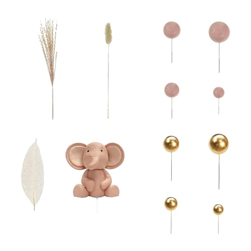 26pcs Baby Elefant Kuchendekoration Set Mit Farbenfrohen Ball Und Figuren Für Kinder Geburtstagsfeiern Babyparty Dekoration 26pcs Baby Elefant Kuchendekoration Set Mit Farbenfrohen Ball Und Figuren Für Kinder Geburtstagsfeiern Babyparty Dekoration von Mocoocouture