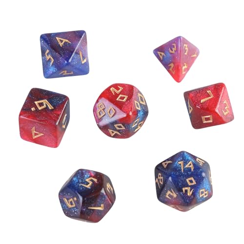 7pcs Polyedrische Würfel Mehrseitige Acryl Würfel Rollenspieltischspiel Spiele Gemischtes Farbspiel Zices Leicht Zu Verwenden Polyedrische Würfel Set 7pcs Polyedrische Würfel Mehrseitige Acryl Würfel Rollenspieltischspiel Spiele Gemischtes Farbspiel Zices Leicht Zu Verwenden Polyedrische Würfel Set von Mocoocouture