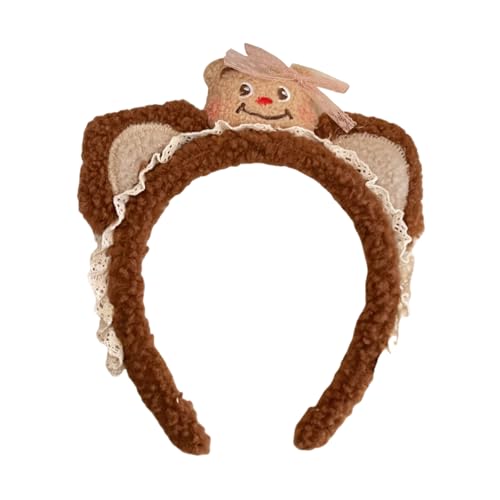 Mocoocouture Cartoon Plüschbärenhaarband Für Erwachsene Kinder Urlaubsfeierlichkeiten Und Musikfestival Kopfbedeckung Party Geting Headpazies Mocoocouture Cartoon Plüschbärenhaarband Für Erwachsene Kinder Urlaubsfeierlichkeiten Und Musikfestival Kopfbedeckung Party Geting Headpazies von Mocoocouture