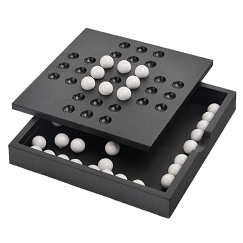 Mocoocouture Einzelspieler Brettspiel Strategic Checkers Puzzle Brettspielspielzeug Intelligentes Indoor Brettspiel Für Kinder Und Erwachsene Puzzle Brettspielspielzeug von Mocoocouture