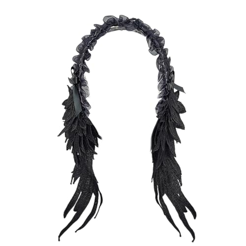 Mocoocouture Flügelstirnbänder Cosplay Bows Wing Cosplay Haarbänder Weiße Kopfbedeckung Make Up Cosplay Haarbänder Geburtstagsfeier Mocoocouture Flügelstirnbänder Cosplay Bows Wing Cosplay Haarbänder Weiße Kopfbedeckung Make Up Cosplay Haarbänder Geburtstagsfeier von Mocoocouture