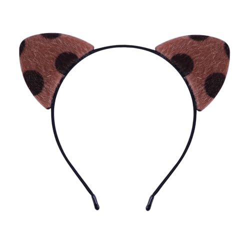 Mocoocouture Gepunktete Tierdruck Katzen Ohrstirnband Für Erwachsene Kinder Geburtstagsfeier Rollenspiel Kostüm Kopfstück Für Verschiedene Anlässe Mocoocouture Gepunktete Tierdruck Katzen Ohrstirnband Für Erwachsene Kinder Geburtstagsfeier Rollenspiel Kostüm Kopfstück Für Verschiedene Anlässe von Mocoocouture