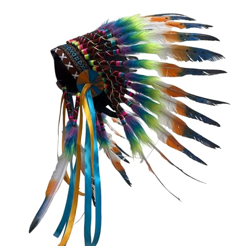 Mocoocouture Traditionelle Gefiederte Kopfschmuck Cosplay Festival Hair Accessoire Für Ethnische Modeliebhaber Und Urlaubsfeierlichkeiten Mocoocouture Traditionelle Gefiederte Kopfschmuck Cosplay Festival Hair Accessoire Für Ethnische Modeliebhaber Und Urlaubsfeierlichkeiten von Mocoocouture