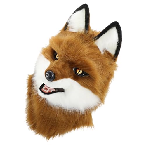 Mocoocouture Wolf Head Kostüm Maske Atmungsfreie Kopfbedeckung Für Bühnenauftritte Halloween Und Cosplay Enthusiasten Mocoocouture Wolf Head Kostüm Maske Atmungsfreie Kopfbedeckung Für Bühnenauftritte Halloween Und Cosplay Enthusiasten von Mocoocouture