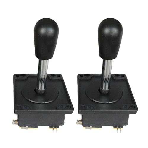 Stahlwellen Spielcontroller Mit Ergonomischem Plastikgriff Und Einstellbarer 8 Wege Typ Elliptikgriff Für Spiel von Mocoocouture