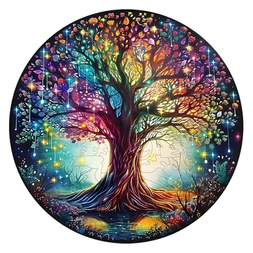 Mocrop 28x28 cm Puzzle de Madera para Adultos Mit Geschenkbox Aus Holz Holzpuzzle Baum des Lebens Tiere für Kinder ab 12 Jahren und Erwachsene Mocrop 28x28 cm Puzzle de Madera para Adultos Mit Geschenkbox Aus Holz Holzpuzzle Baum des Lebens Tiere für Kinder ab 12 Jahren und Erwachsene von Mocrop
