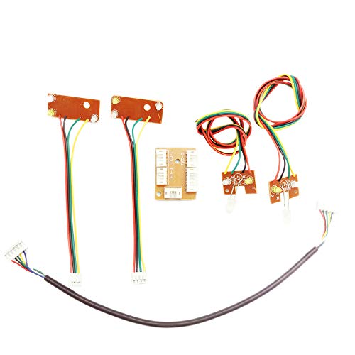 Mocturnity / C 2,4 G Fernsteuerungsset nach Maßstab, Version des Universal-Kits, Fernbedienung für Geländefahrzeuge, Zubehör für die Nachrüstung von Fahrzeugen von Mocturnity