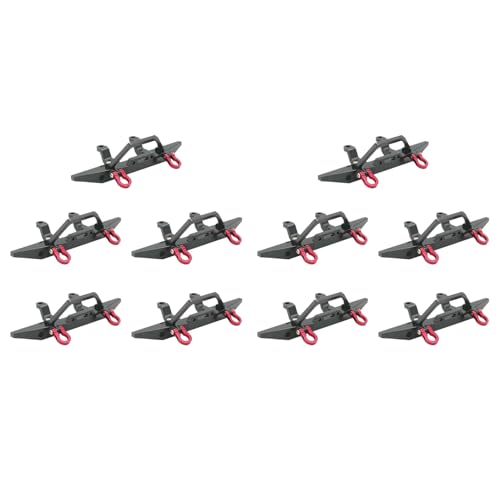 Mocturnity 10X Metall Front Stoß Stange für MN D90 D91 D96 MN90 MN99S 1/12 RC Auto Upgrade Teile ZubehöR, Schwarz Mocturnity 10X Metall Front Stoß Stange für MN D90 D91 D96 MN90 MN99S 1/12 RC Auto Upgrade Teile ZubehöR, Schwarz von Mocturnity