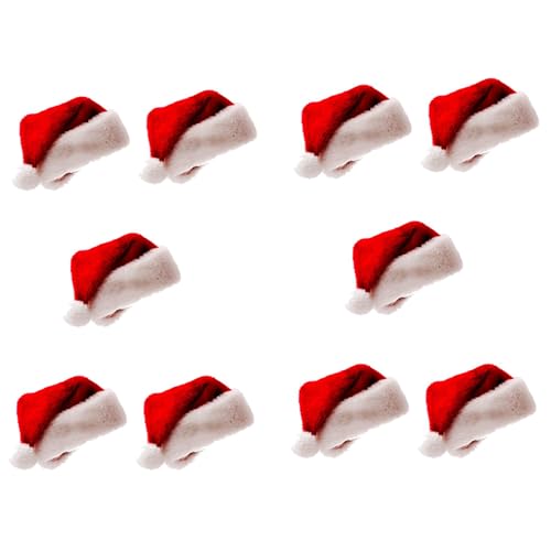 Mocturnity 10X Weihnachts MüTze Weihnachts MüTze Weihnachts KostüM Dress Up PlüSch Dicke Weihnachts MüTze Erwachsene Mocturnity 10X Weihnachts MüTze Weihnachts MüTze Weihnachts KostüM Dress Up PlüSch Dicke Weihnachts MüTze Erwachsene von Mocturnity