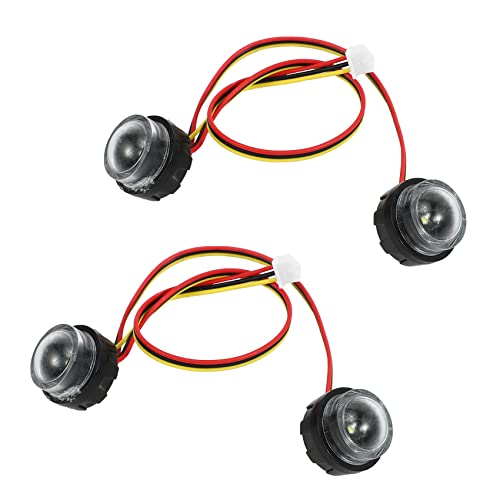 Mocturnity 2 x LED-Frontlicht für 1603 1604 SG1603 SG1604 1/16 RC Auto Ersatzteile Zubehör von Mocturnity