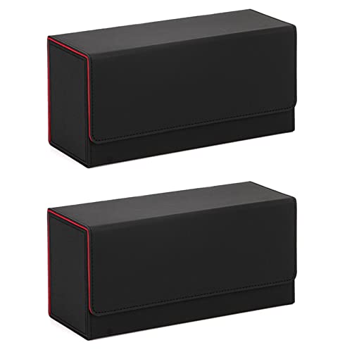 Mocturnity 2 x Speicherkarten Toplader, Aufbewahrungsbox für kommerzielle Karten für mehr 300 Karten, Toplader für magische Karten, kommerzielle Karten von Mocturnity