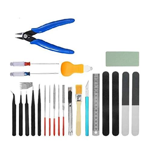 Mocturnity 28 StüCke Model Werkzeug Kit Hobby BAU Werkzeug Set für Autos, Flugzeuge, GebäUde, Roboter Modelle Reparatur und Reparatur Von GebäUden Mocturnity 28 StüCke Model Werkzeug Kit Hobby BAU Werkzeug Set für Autos, Flugzeuge, GebäUde, Roboter Modelle Reparatur und Reparatur Von GebäUden von Mocturnity