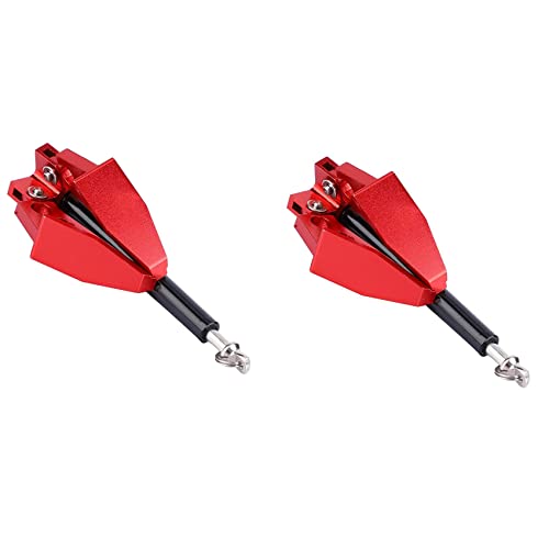 Mocturnity 2X Metall Universal Schwerlast RC Auto Winden, Faltbarer Winden, für 1/10 RC Auto Crawler,TRX4 SCX10 D90 CC01 von Mocturnity