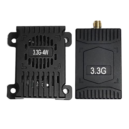 Mocturnity 3,3 G 4 W FPV VTX 4000 Mw + 3,3 G FPV VRX Kit 16 CH FPV Sender und Empfänger Video für Renndrohne FPV RC Mocturnity 3,3 G 4 W FPV VTX 4000 Mw + 3,3 G FPV VRX Kit 16 CH FPV Sender und Empfänger Video für Renndrohne FPV RC von Mocturnity