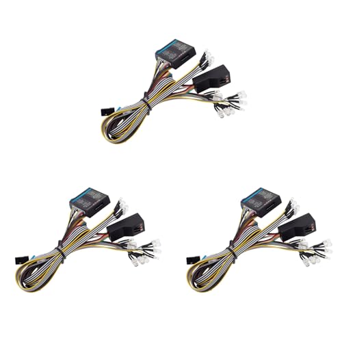 Mocturnity 3X 1/8 1/10 RC Auto 16 LED Lichtsystem Vorder- und Rücklicht Blinker Bremslichter für AXIAL von Mocturnity