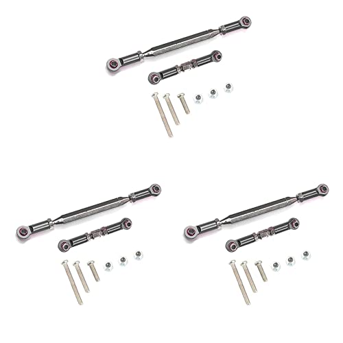 Mocturnity 3X Metall Verstellbares Lenk Gestänge Servo Link Zug Stange Spann Schloss für Mn D90 D99 Mn-90-45 1/12 Rc Auto Crawler, Mocturnity 3X Metall Verstellbares Lenk Gestänge Servo Link Zug Stange Spann Schloss für Mn D90 D99 Mn-90-45 1/12 Rc Auto Crawler, von Mocturnity