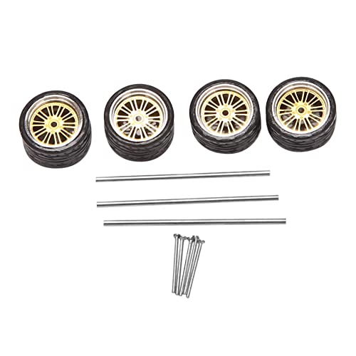 Mocturnity 4 StüCke 1/64 Dampfer Alu Felgen Reifen Legierung Modell Auto General Modifizierter Reifen für 1:64 Fahrzeuge Allgemeines Modell Reifen Mocturnity 4 StüCke 1/64 Dampfer Alu Felgen Reifen Legierung Modell Auto General Modifizierter Reifen für 1:64 Fahrzeuge Allgemeines Modell Reifen von Mocturnity