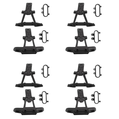 Mocturnity 4 x Set Stoßfänger und Rückseite für HBX 16889 16889A 16890 16890A 1601 1602 SG1601 SG1602 Fernbedienung Zubehör für Autoteile von Mocturnity