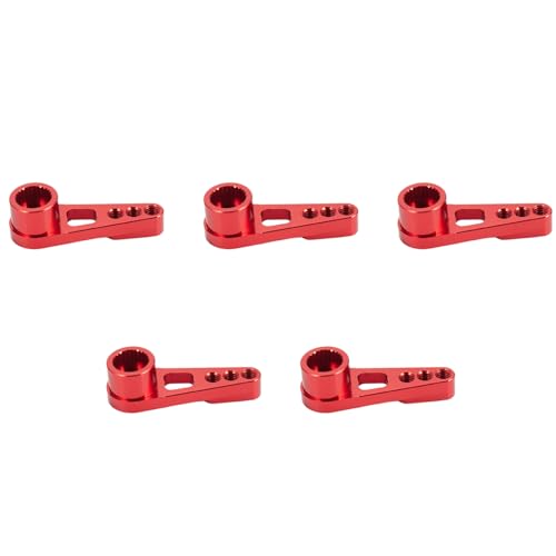 Mocturnity 5 Stück 25T Servo Arm Horn für A949 A959-B A969 A979 K929 RC Autoteile, Rot Mocturnity 5 Stück 25T Servo Arm Horn für A949 A959-B A969 A979 K929 RC Autoteile, Rot von Mocturnity