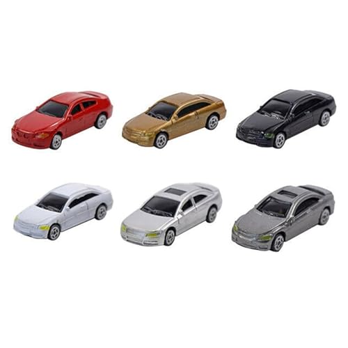 Mocturnity 50 StüCk 1:87 HO Modell Auto Bemalte Auto Modelle HO/TT Skala Eisenbahn Modell Herstellung Mat von Mocturnity