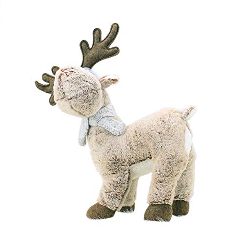 Mocturnity 60 cm Elch-Weihnachtspuppe, Plüsch, Ornament Hotel, Party, Zuhause, Festival, Dekoration, Geschenk für Kinder (B) von Mocturnity