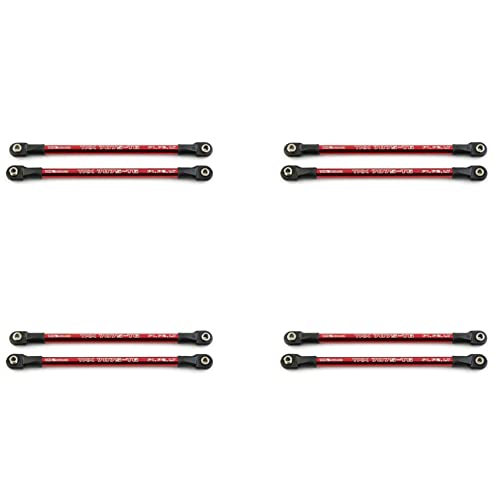 Mocturnity 8 Stück Aluminium Schubstange Verbindung Stange 5318X 5318 Rot Eloxiert für 1/10 E- Summit RC Auto Upgrade Teile Mocturnity 8 Stück Aluminium Schubstange Verbindung Stange 5318X 5318 Rot Eloxiert für 1/10 E- Summit RC Auto Upgrade Teile von Mocturnity