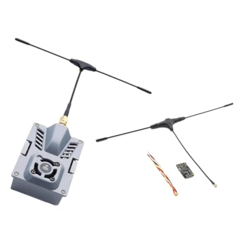 Mocturnity ELRS FPV-Modul 915 MHz Sender ES900TX Empfänger ES900RX für Drohnenzubehör für Flugzeugmodelle von Mocturnity