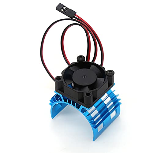 Mocturnity FüR A959-B 144001 124019 RC Auto Aluminiumlegierung Motor KüHlköRperabdeckung mit LüFter für 540 550 3650 Motor, 1 von Mocturnity