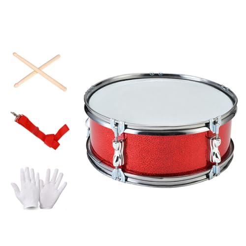 Mocturnity Handtrommel für Kinder, 11 Zoll, tragbar, professionell, Schulterriemen, Musiktrommel, für Jungen, Kinder, Jugendliche, Geschenke, einfach zu installieren und zu verwenden von Mocturnity