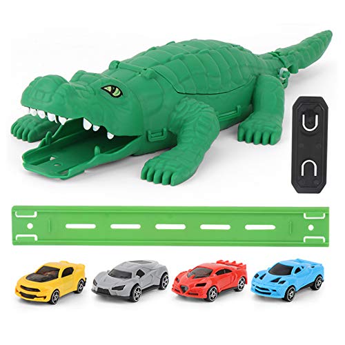 Mocturnity Kinder DIY Spielzeug Modell Krokodilstrasse Ziehen Auto Flexible Spur Auto Kinder Rennen Kurve Auto mit 4 Autos Mocturnity Kinder DIY Spielzeug Modell Krokodilstrasse Ziehen Auto Flexible Spur Auto Kinder Rennen Kurve Auto mit 4 Autos von Mocturnity