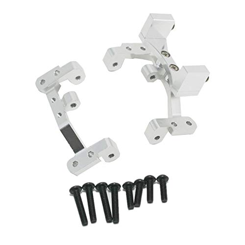 Mocturnity Metall Zug Stange Basis Sitz Achse Oben Servo Halterung für C14 C24 C14K C24K 1/16 RC Auto PKW Upgrade Teile, Silber von Mocturnity
