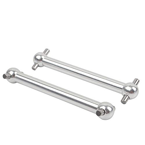 Mocturnity Universal-Antriebswelle aus Metall für Hundeknochen für TT02B TT-02B 1/10, Zubehör für Upgrade-Teile, RC, Silber Mocturnity Universal-Antriebswelle aus Metall für Hundeknochen für TT02B TT-02B 1/10, Zubehör für Upgrade-Teile, RC, Silber von Mocturnity