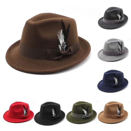 Hut Fedora,Party Fashion Hut mit Pailletten Kopfbedeckung für Mottoparty, Fasching Karneval Hut Fedora,Party Fashion Hut mit Pailletten Kopfbedeckung für Mottoparty, Fasching Karneval von Modaworld