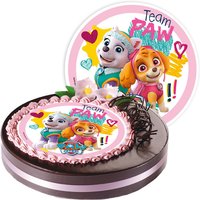 Paw Patrol Girls - Tortenaufleger aus Esspapier, Ø 21cm, 1 Stk. Paw Patrol Girls - Tortenaufleger aus Esspapier, Ø 21cm, 1 Stk. von Modecor