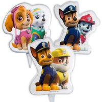 Paw Patrol Tortenkerze mit Einstecker, 1 Stück, 7cm Paw Patrol Tortenkerze mit Einstecker, 1 Stück, 7cm von Modecor