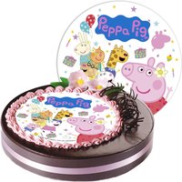 Tortenaufleger Peppa Wutz, 1 Stück, Oblate, Ø 21cm Tortenaufleger Peppa Wutz, 1 Stück, Oblate, Ø 21cm von Modecor