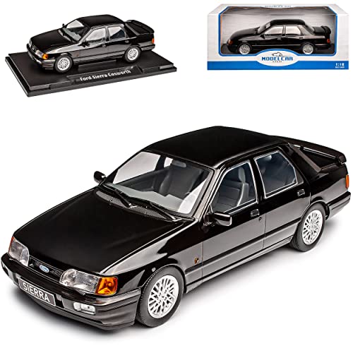 Model Car Group Ford Sierra RS Cosworth Coupe Schwarz 1982-1993 1/18 Modell Auto von Model Car Group