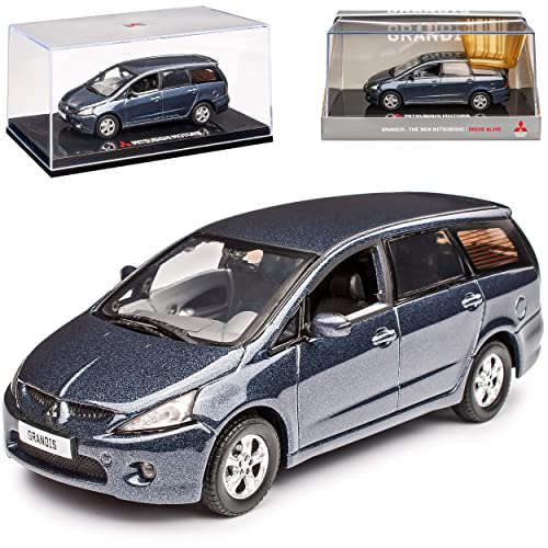 Mitsubishi Grandis Graphite Grau 2003-2011 1/43 Vitesse Modell Auto mit individiuellem Wunschkennzeichen von Model Car