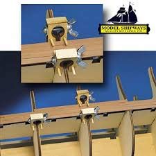 Model Expo Hull Planking CLAMP Set of 6 (3/16" and Larger) by von Model Expo