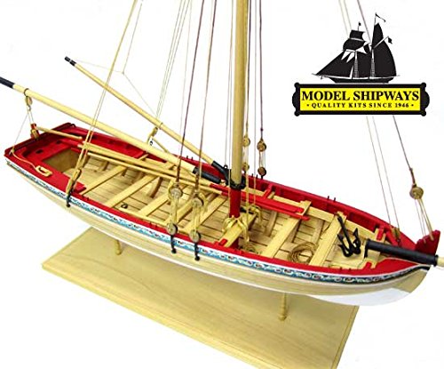 Modelexpo - 1:48 Model Shipways 18th Century Longboatmx-ms1457 von Model Expo